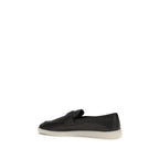 Leather loafers