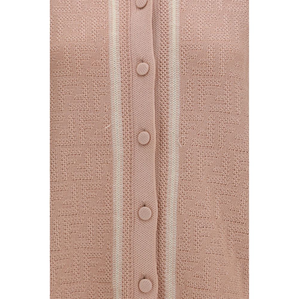 Camicia in crochet con motivo FF