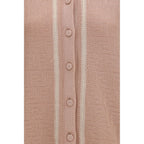 Camicia in crochet con motivo FF