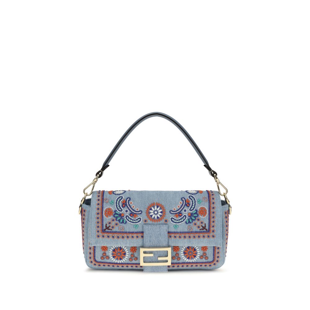 Borsa a tracolla in denim