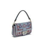 Borsa a tracolla in denim