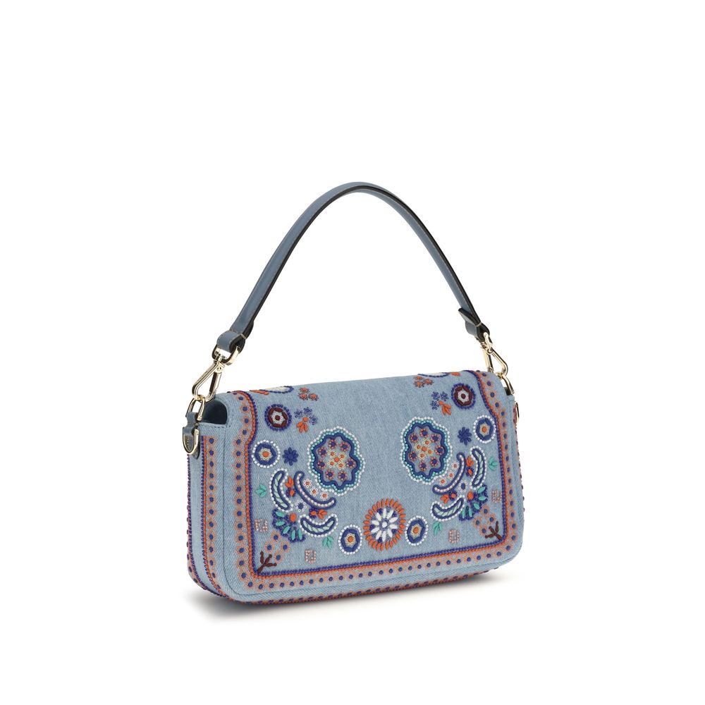 Borsa a tracolla in denim