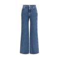 Wide leg jeans