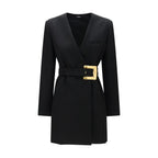 Belted blazer
