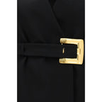 Belted blazer