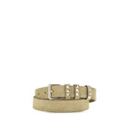 Cintura Rockstud in camoscio