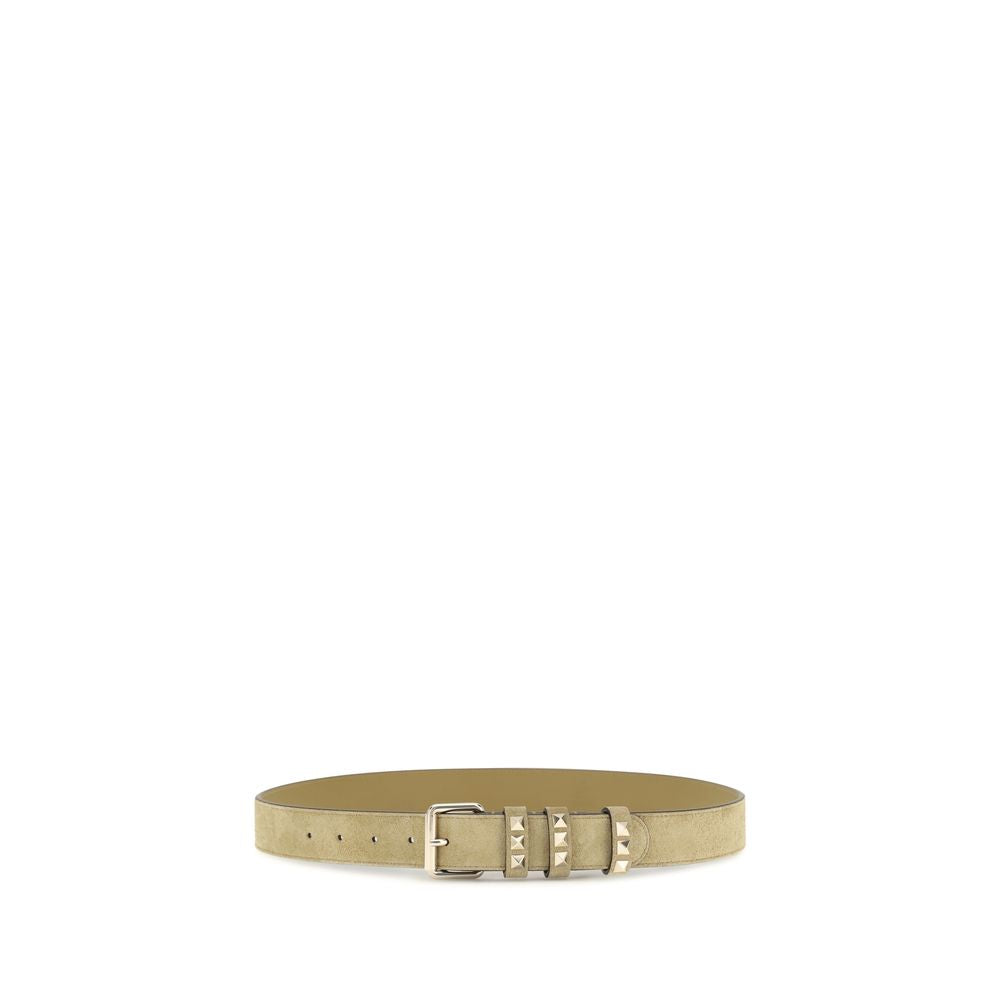 Cintura Rockstud in camoscio