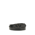 Cintura in pelle VLogo Signature