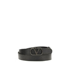 Cintura in pelle VLogo Signature