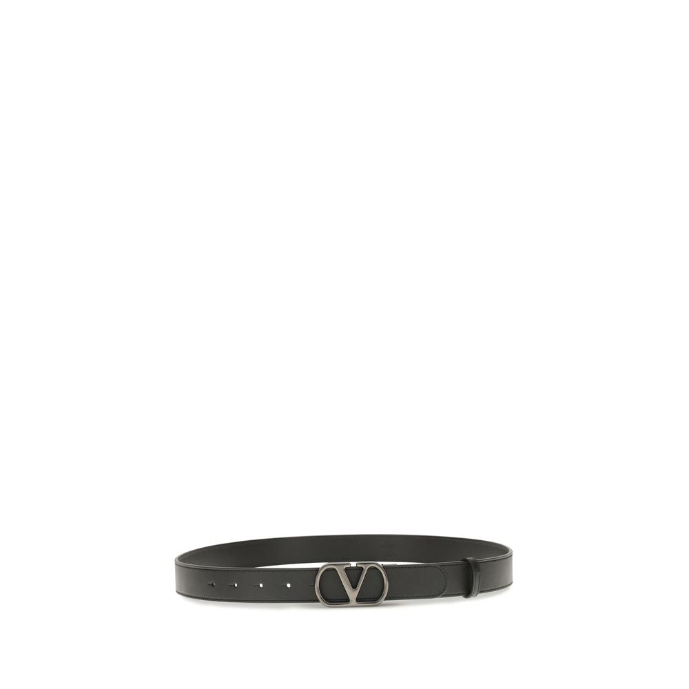 Cintura in pelle VLogo Signature