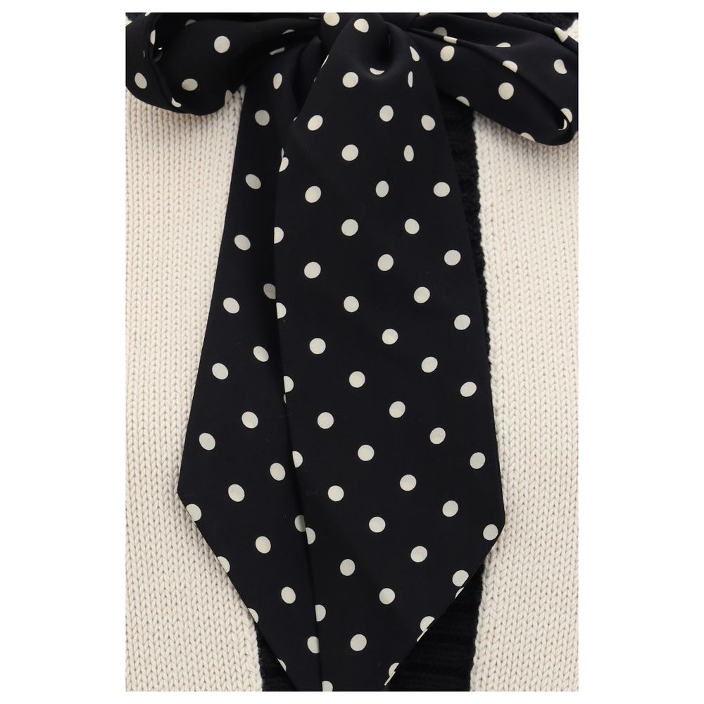 Cardigan a pois
