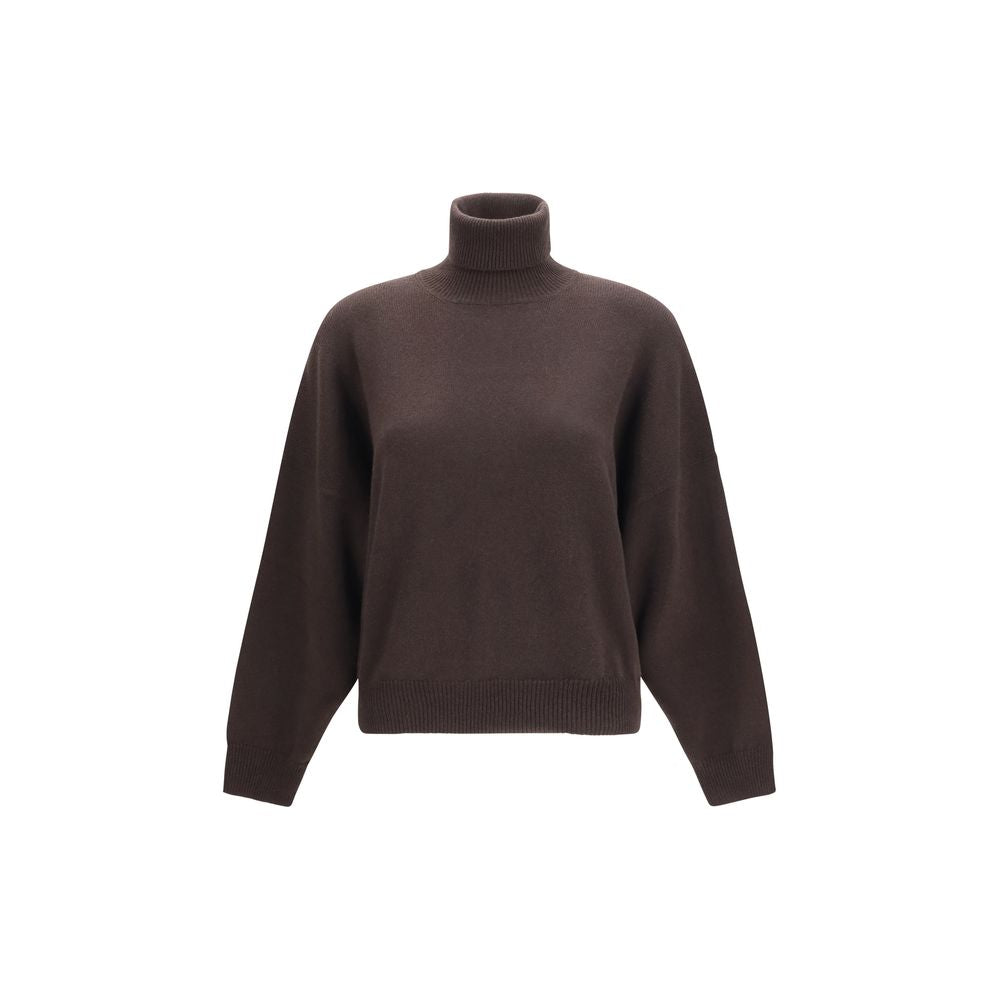 Maglione a collo alto in cashmere