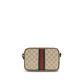 Borsa a spalla GG con banda Web