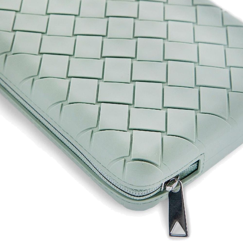 Pochette con effetto intrecciato