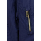 Nylon bomber jacket