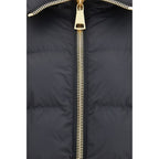 High-neck padded jacket