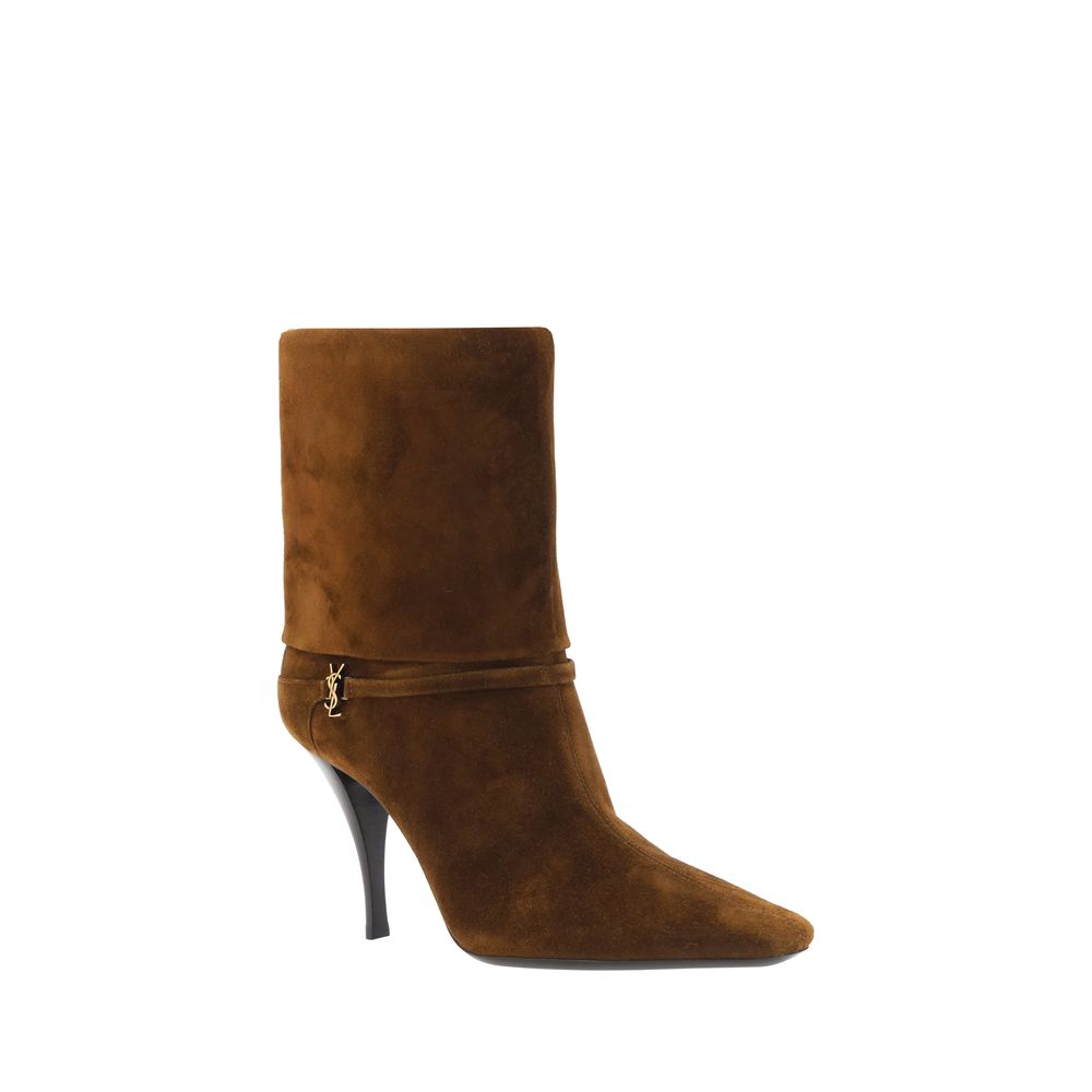 Vicky leather ankle boots