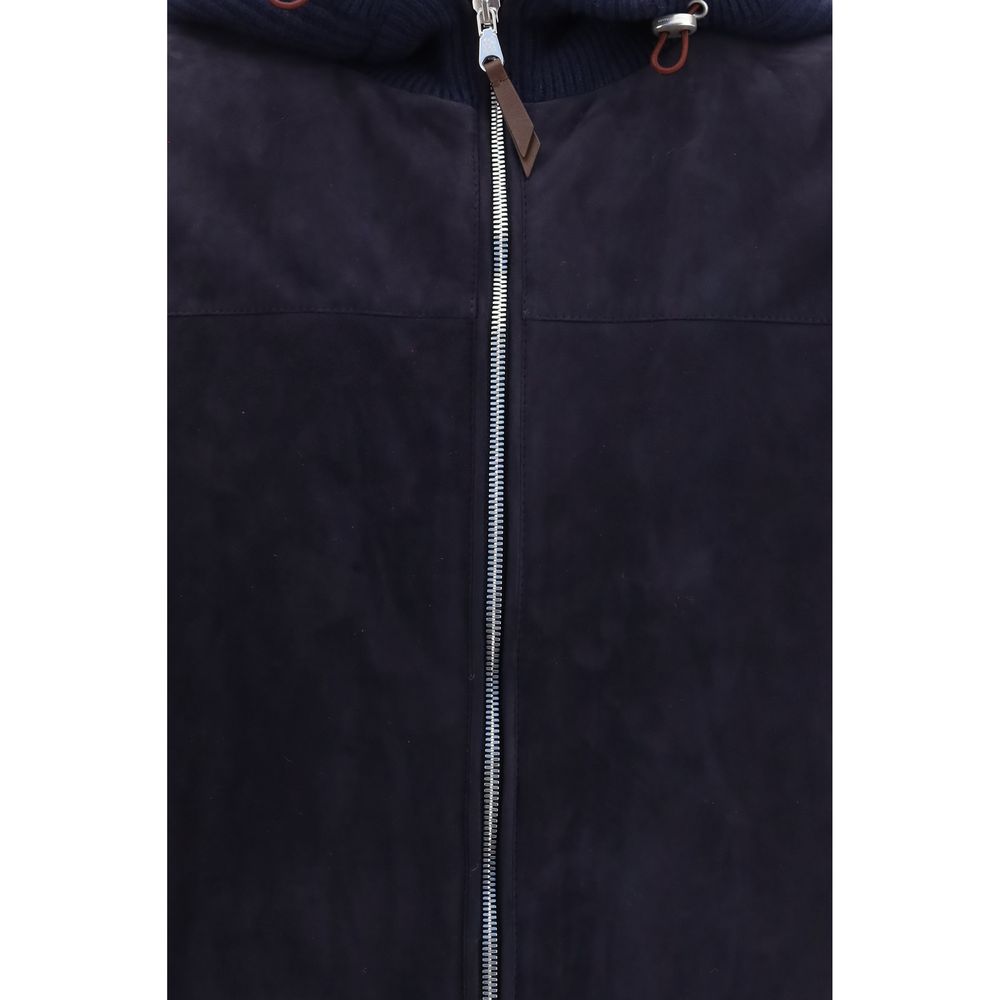 English rib-knit jacket
