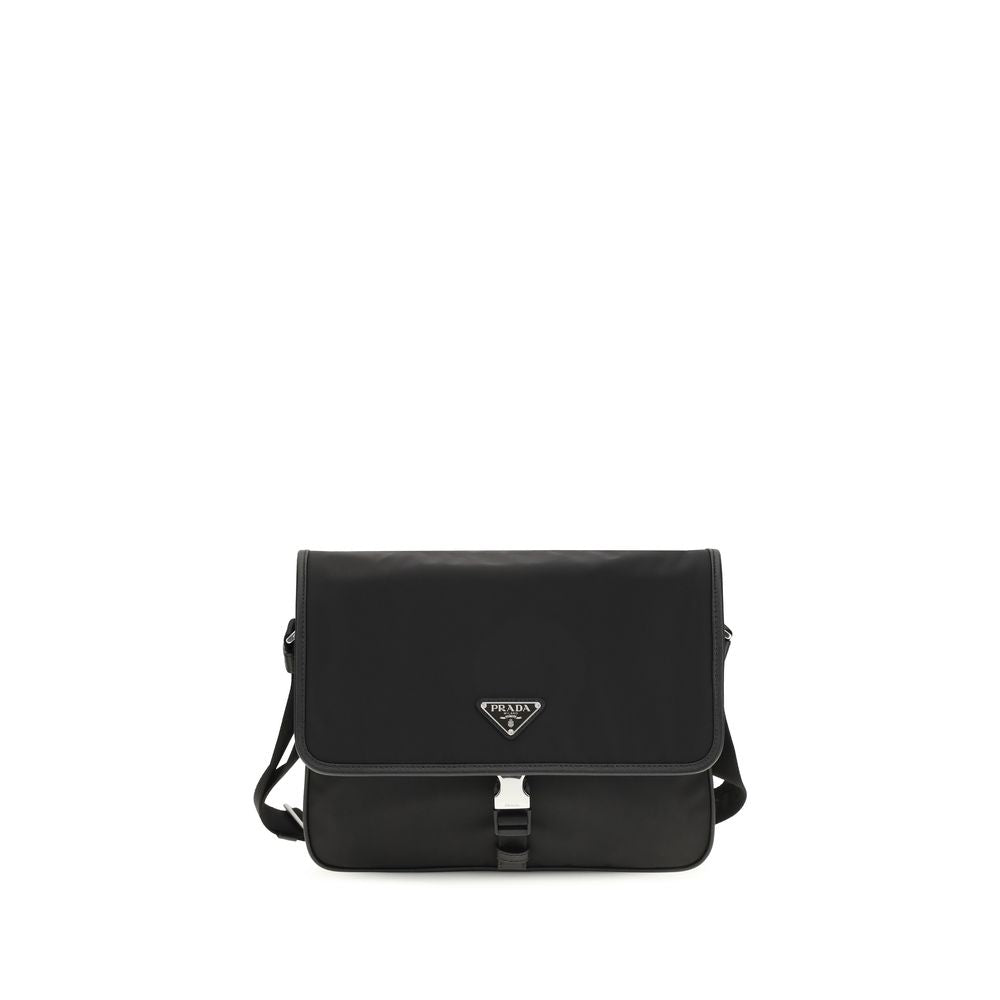 Borsa a spalla in Re-Nylon