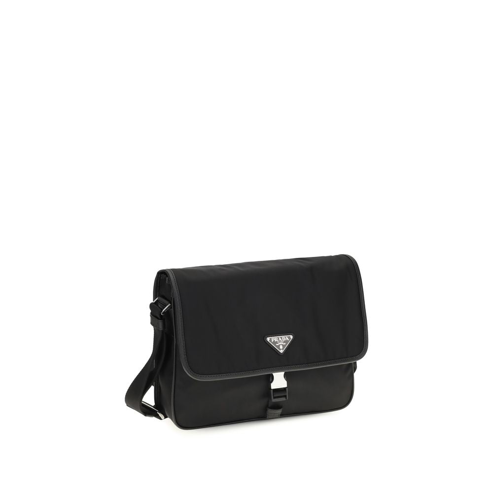 Borsa a spalla in Re-Nylon
