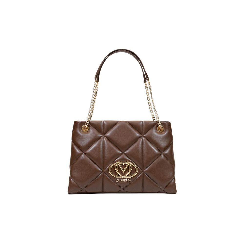 Large brown bag with logo