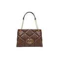 Large brown bag with logo