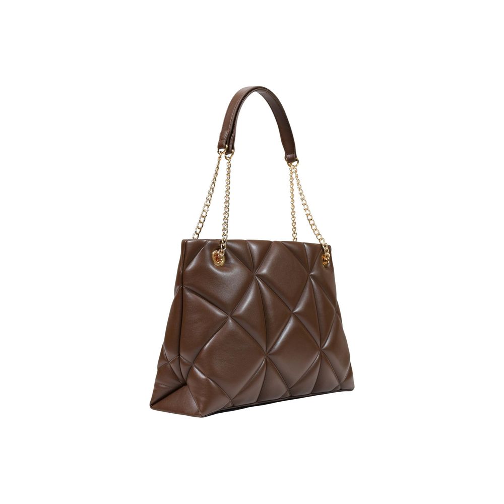Large brown bag with logo