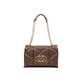 Gold chain shoulder bag
