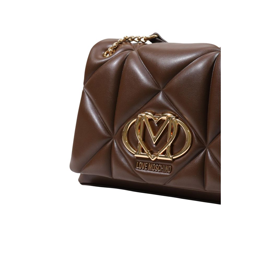 Gold chain shoulder bag