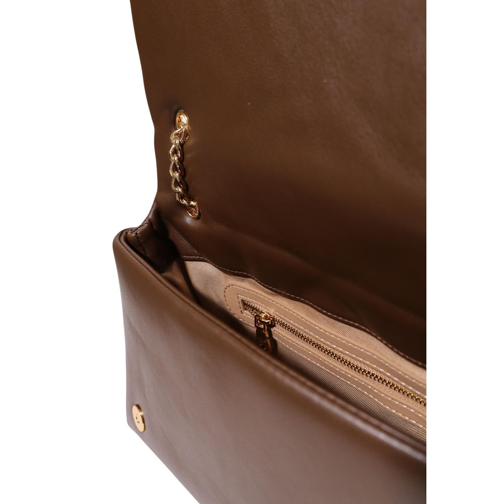 Gold chain shoulder bag