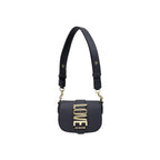 Black crossbody bag with LOVE logo