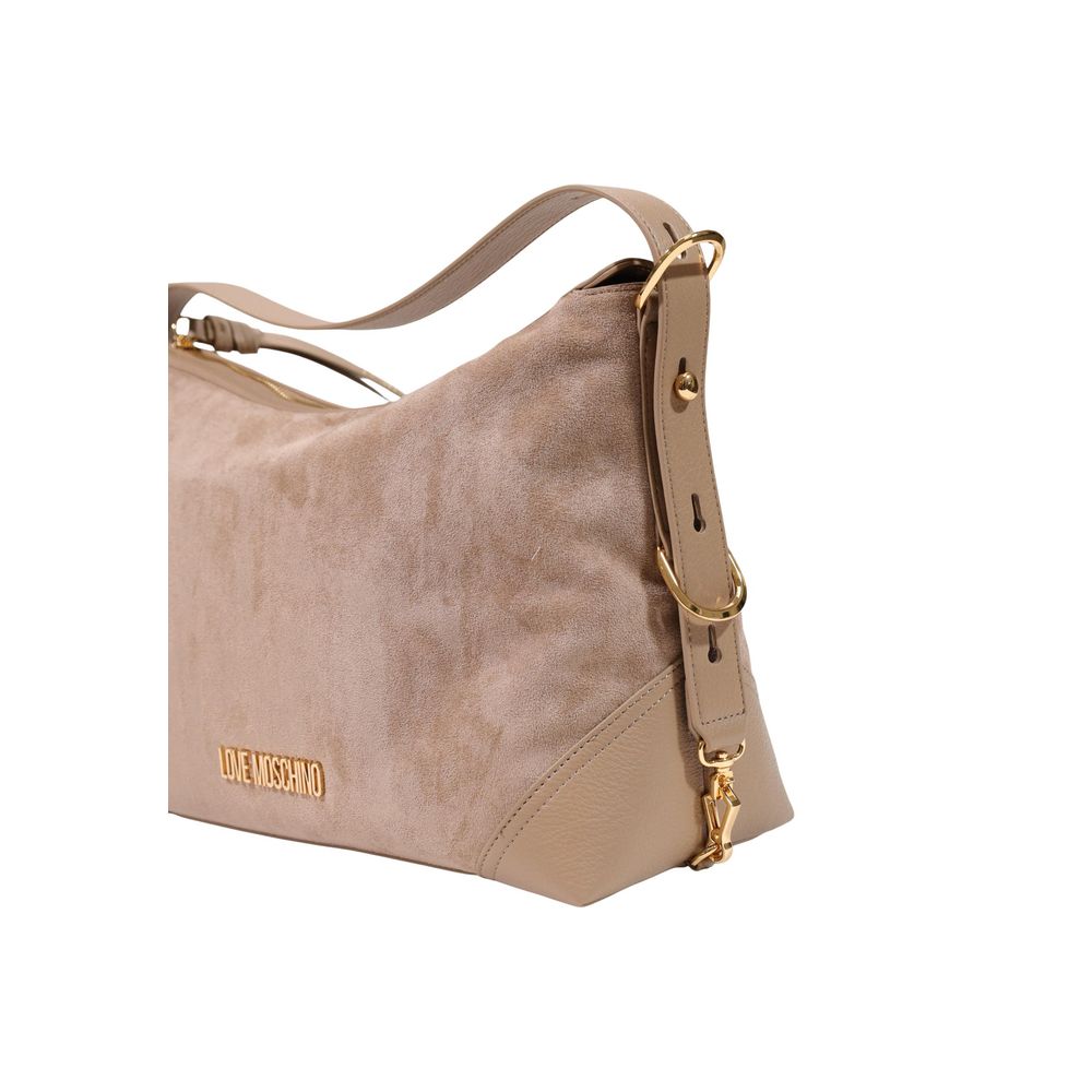 Bag with a velvety texture