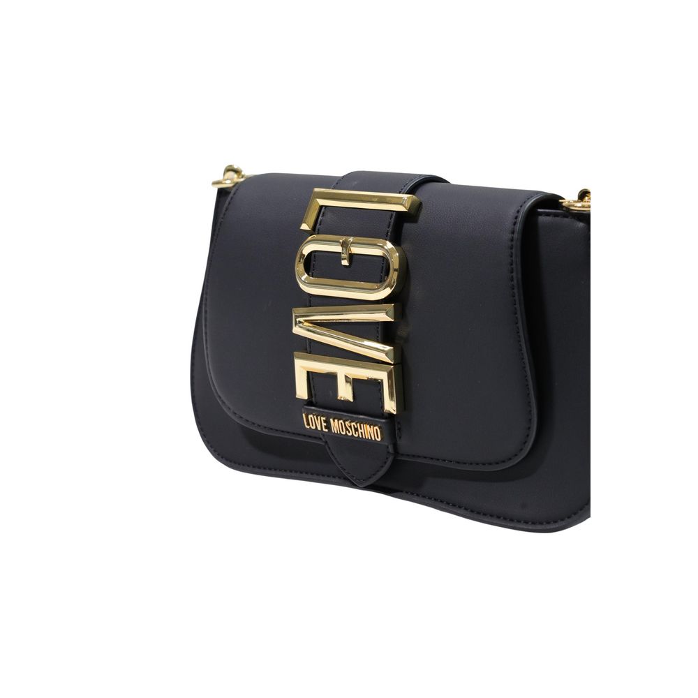 Borsa a tracolla con logo LOVE