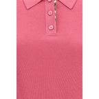 Polo in lana con dettagli Check
