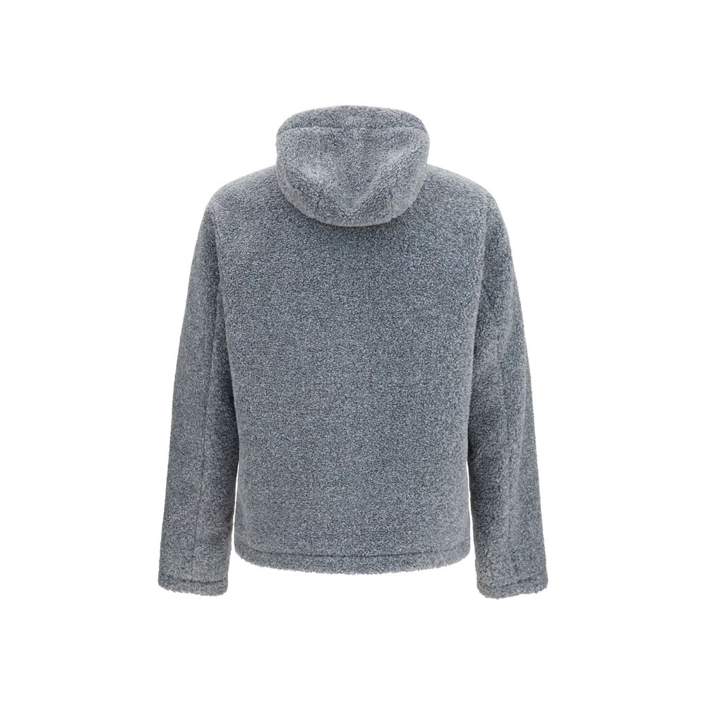 Jacket with a teddy-effect