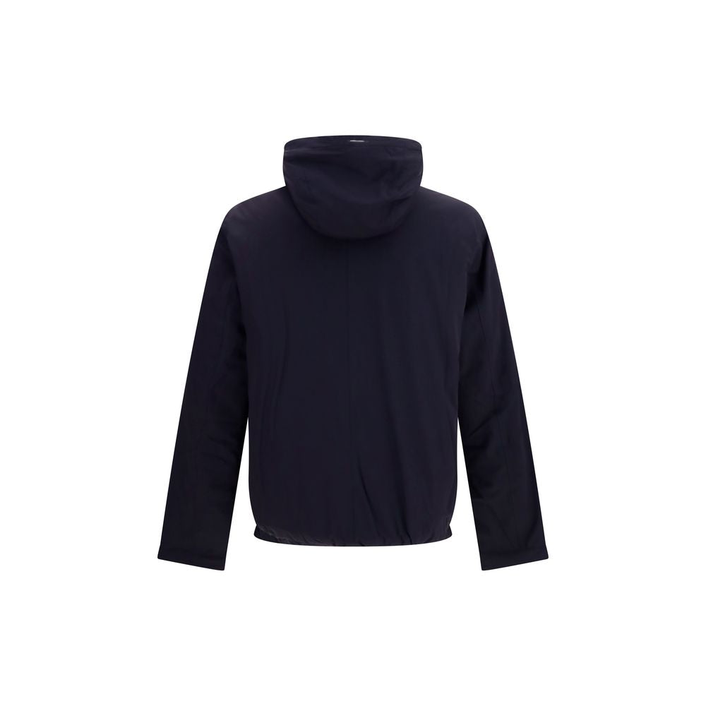 Hooded zip-up jacket