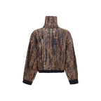 Zip-up cardigan