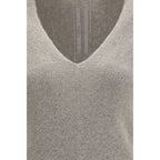 Maglione con scollo a V in cashmere
