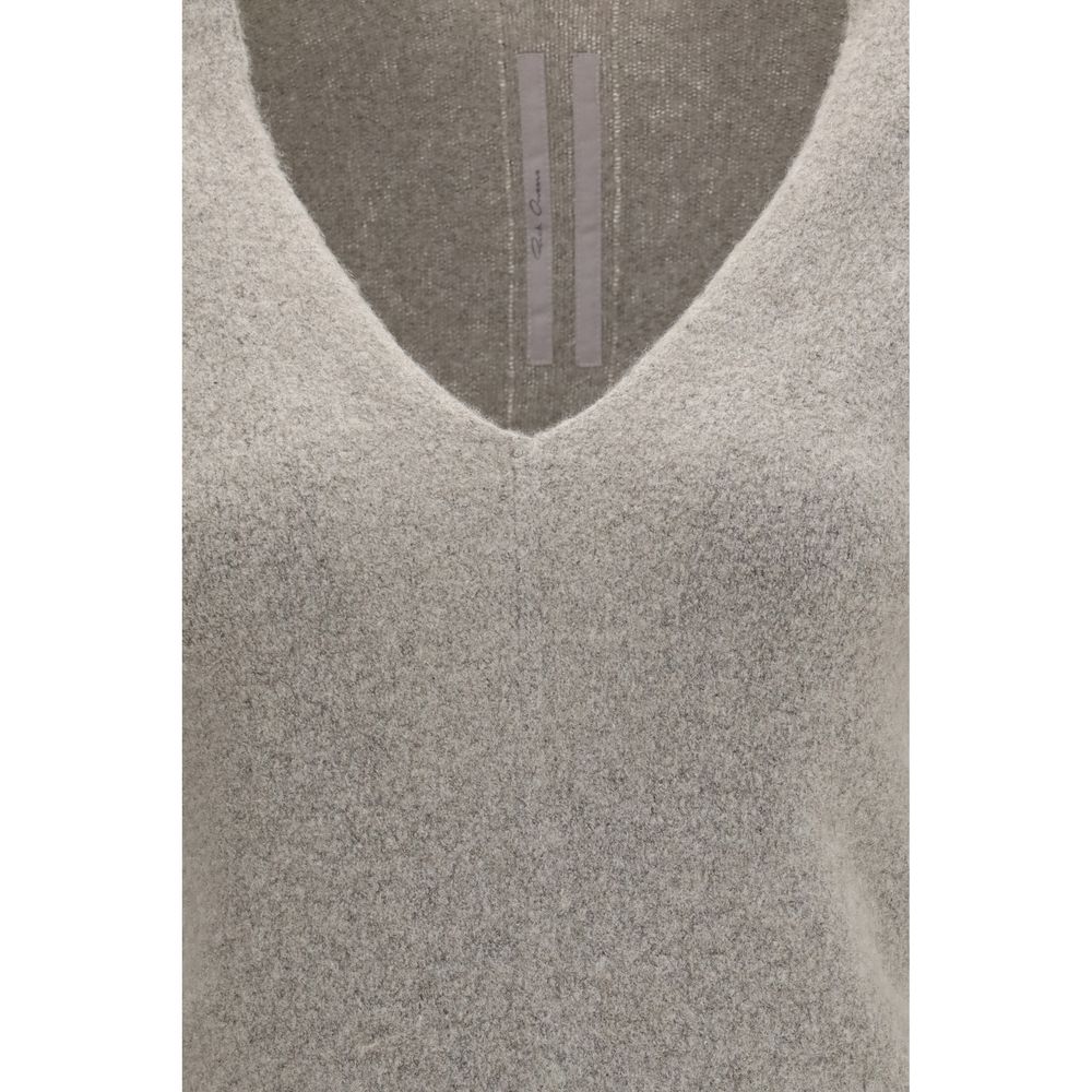 Maglione con scollo a V in cashmere