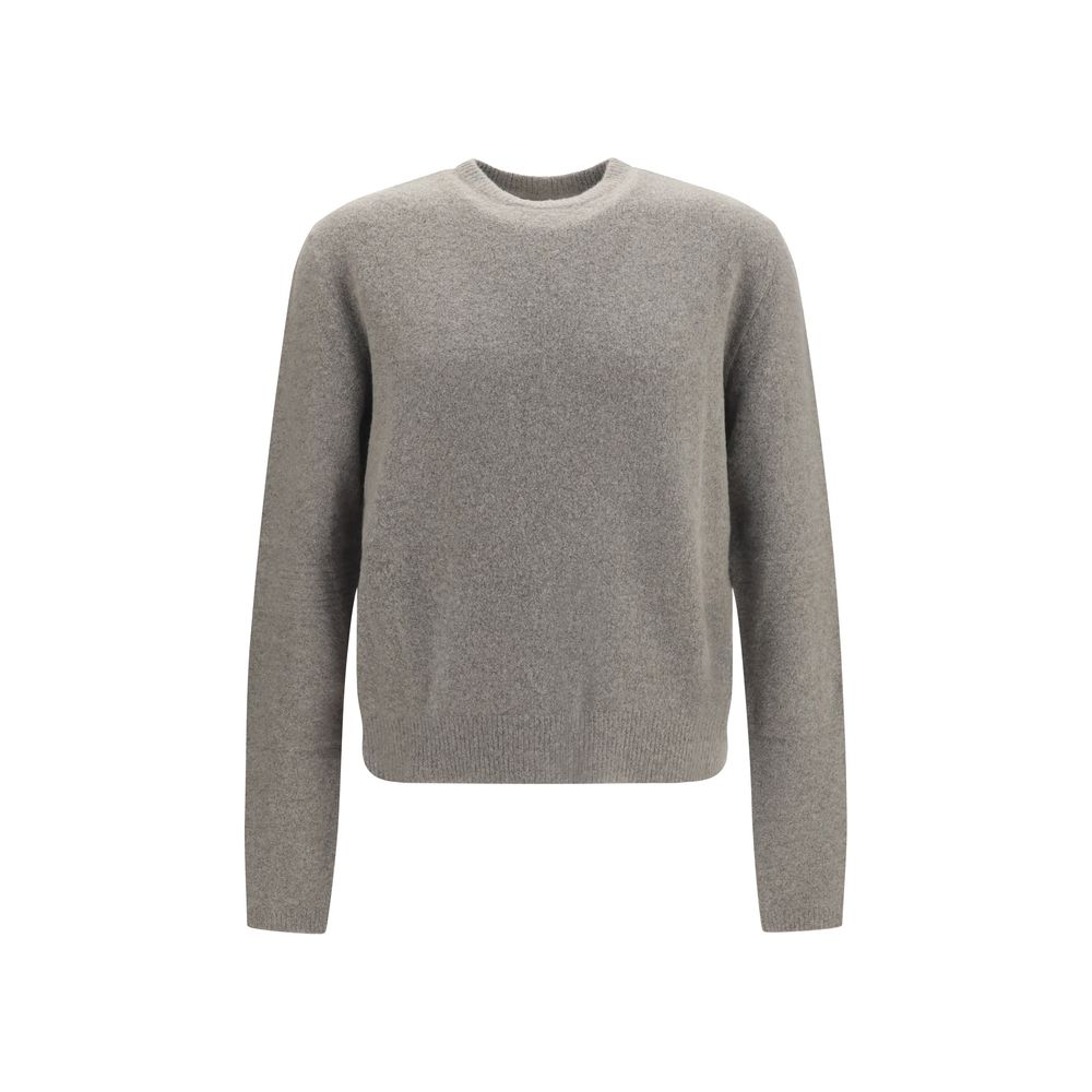 Maglione girocollo in misto cashmere