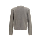 Maglione girocollo in misto cashmere