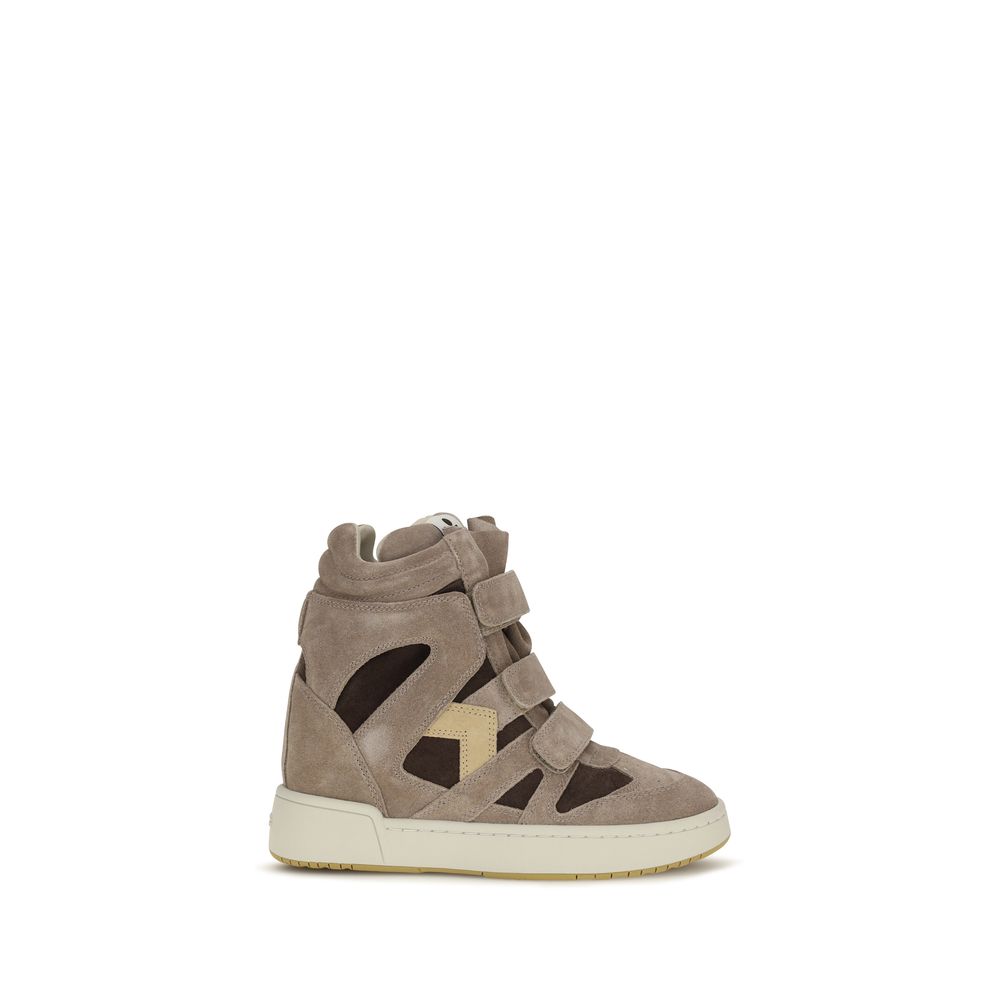 Leather sneakers