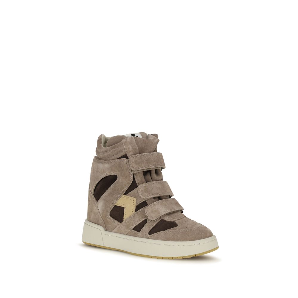 Leather sneakers