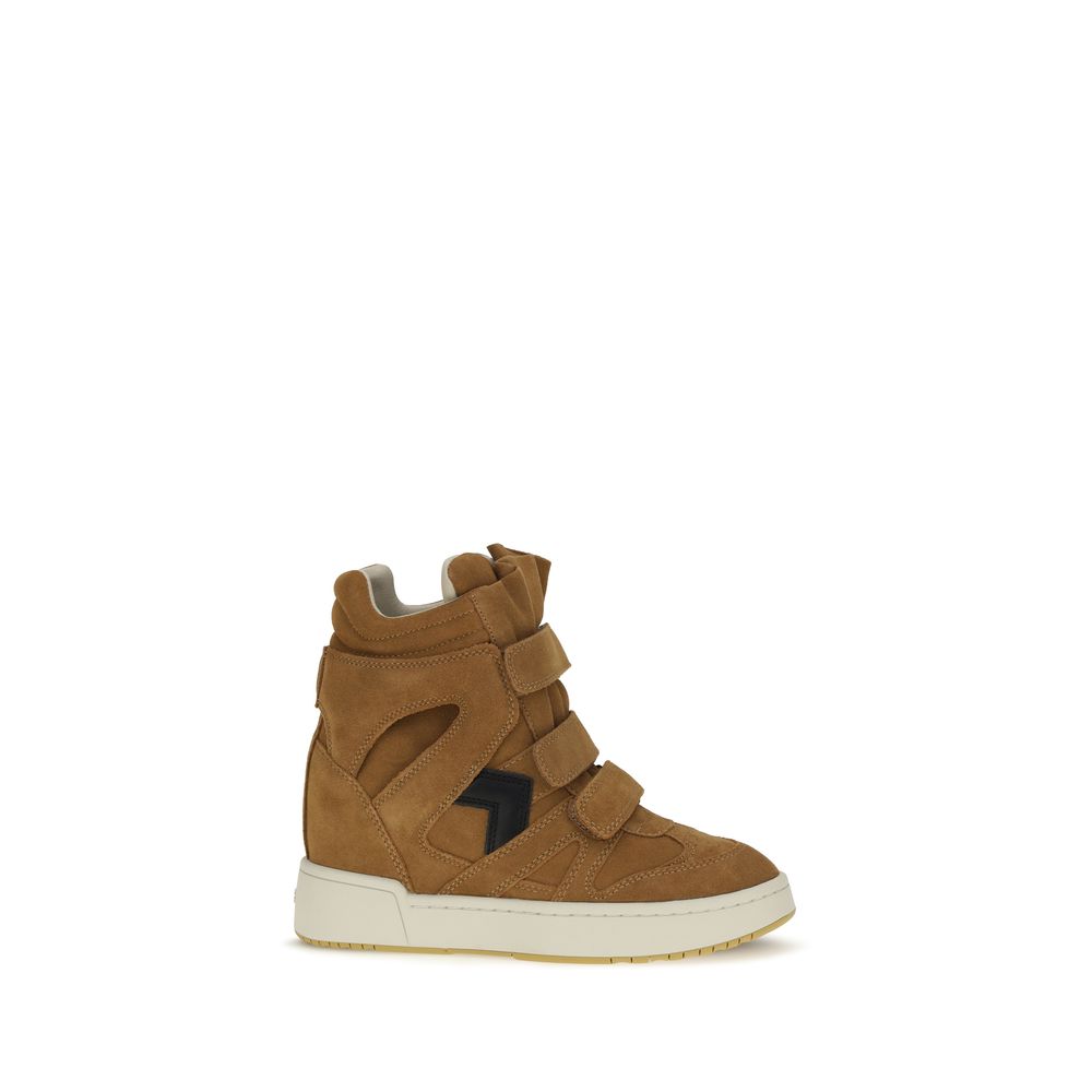Leather sneakers