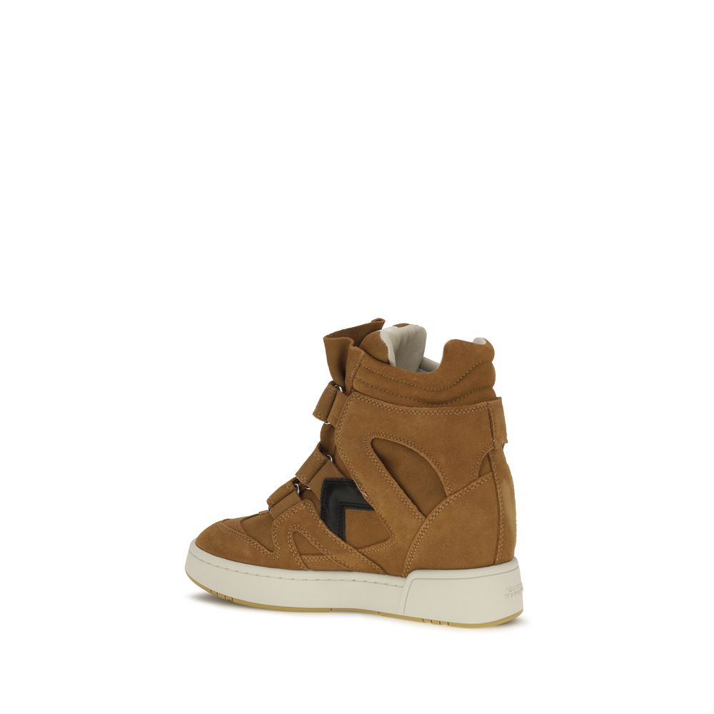 Leather sneakers