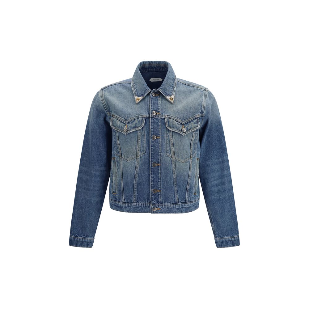 Stonewashed denim jacket