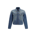 Stonewashed denim jacket
