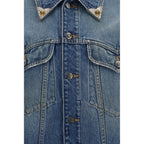Stonewashed denim jacket