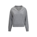 V-neck cashmere sweater
