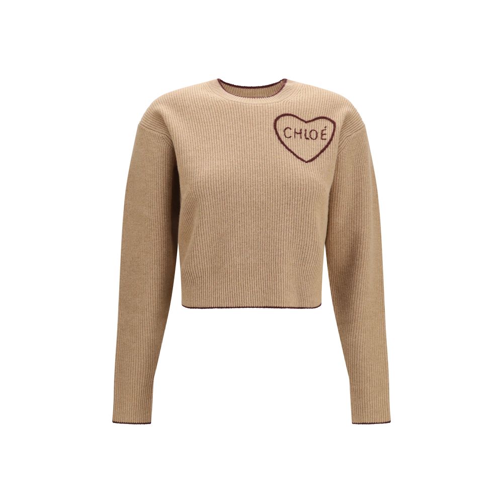 Heart-logo sweater